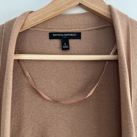 Banana Republic Long Open Front Cardigan - S - Picture 2 of 4